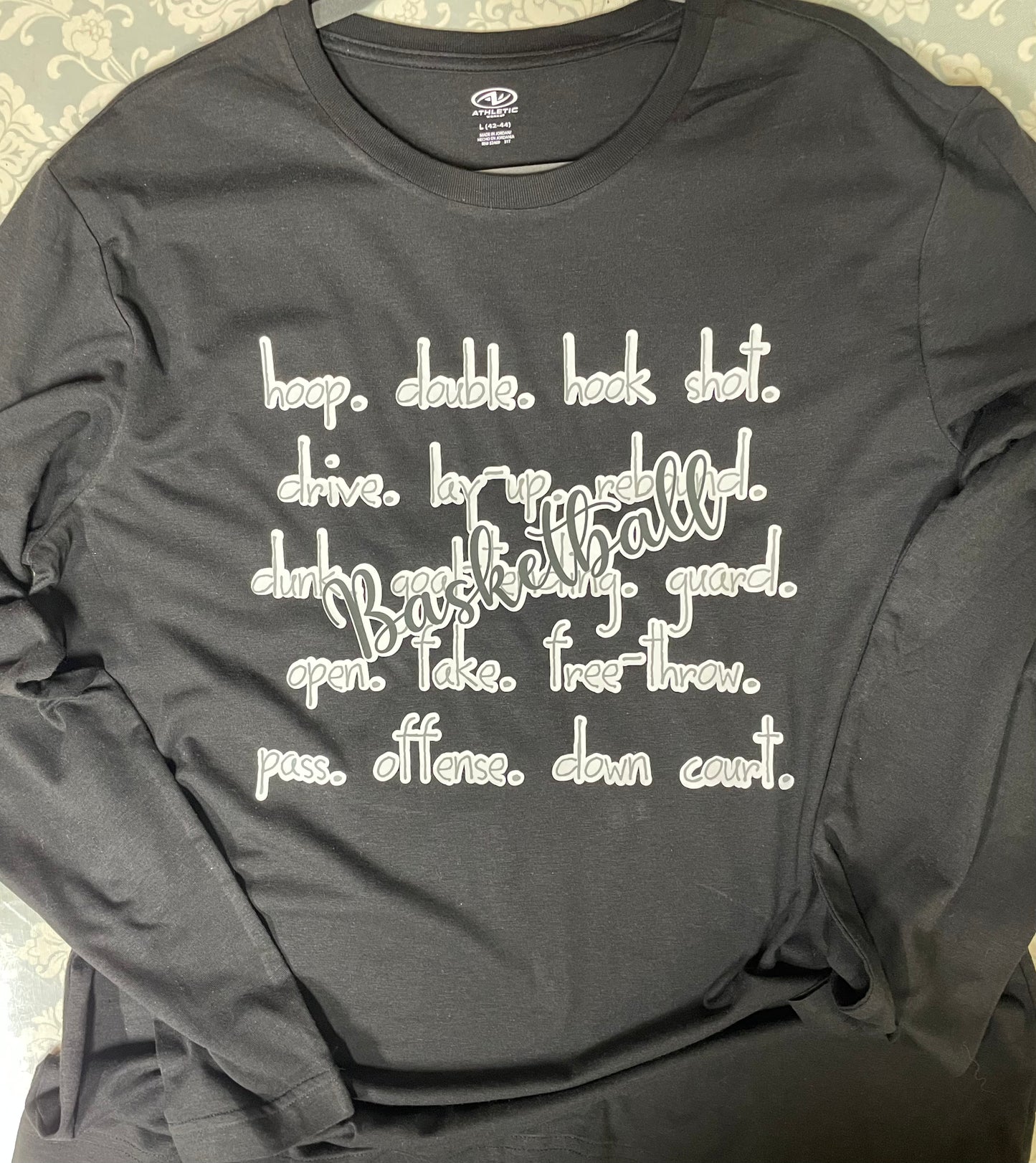 Basketball Words shirt