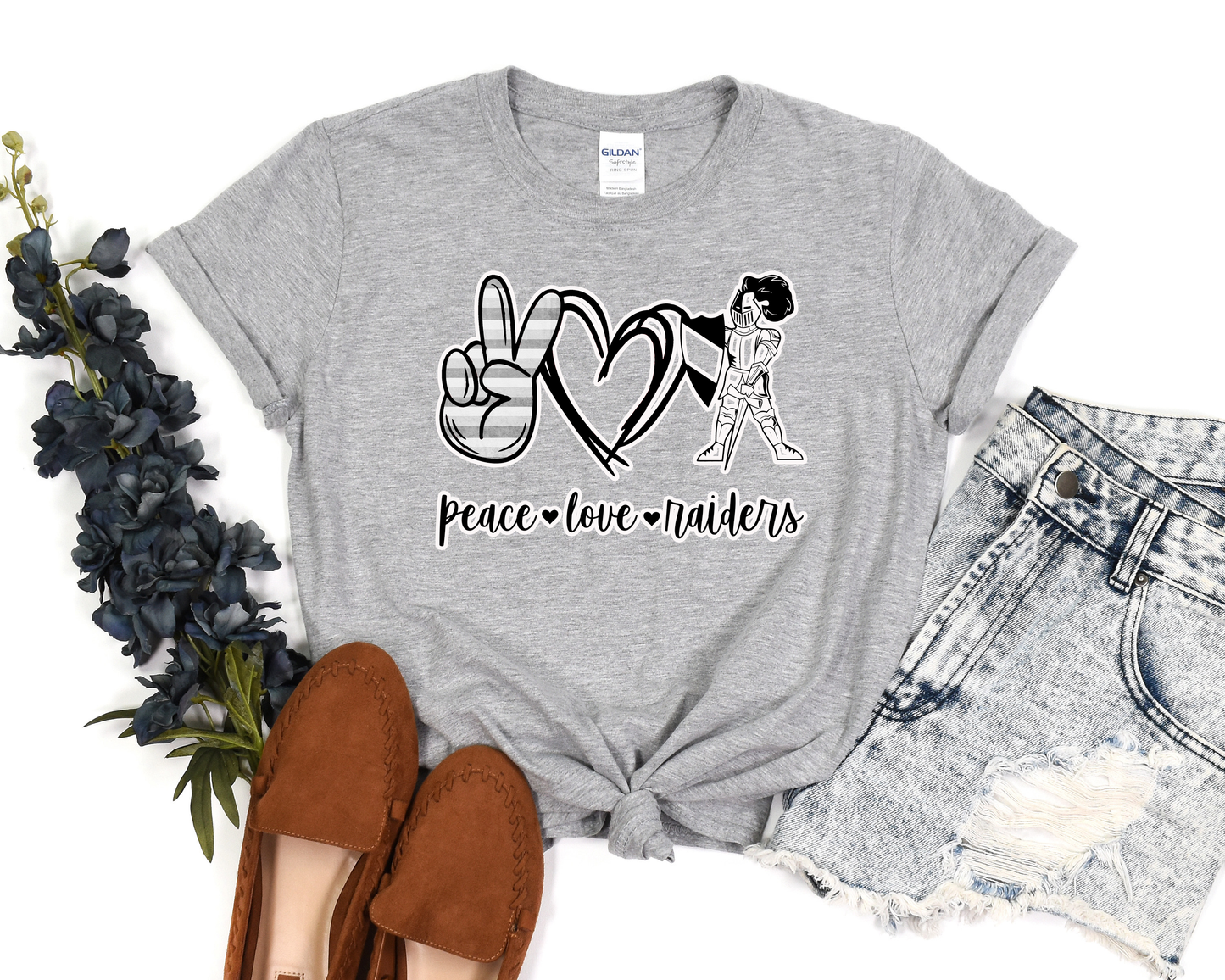 Peace Love Raiders Shirt